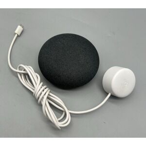 Google Home Mini Smart Speaker Assistant (Gen 1) - Charcoal - Tested